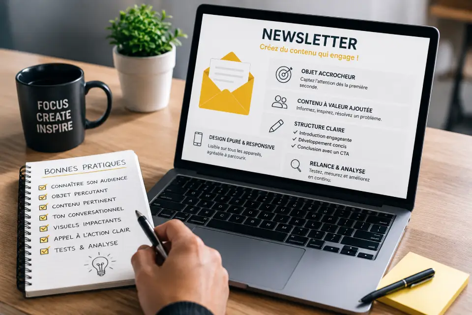 7 étapes pour écrire une bonne newsletter