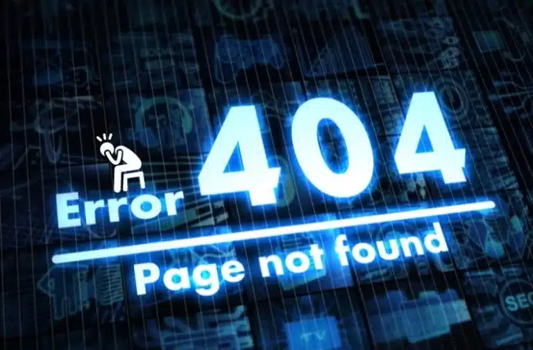 Réparer une erreur 404 gratuitement