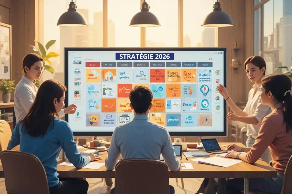 Stratégie de contenu SEO 2026