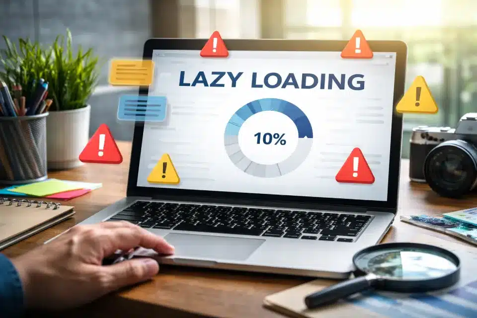 Lazy loading WordPress