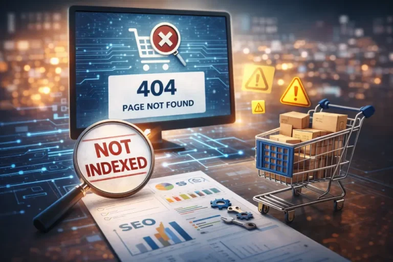 Pages e-commerce non indexées : diagnostic et solutions pratiques