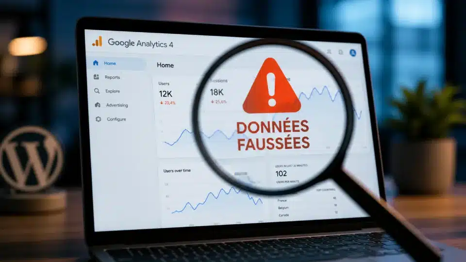 Google Analytics 4 WordPress : les 7 erreurs qui faussent vos données
